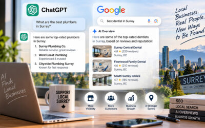 How Surrey Customers Are Finding Businesses Through ChatGPT and Google AI Overviews